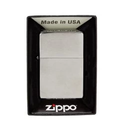 Zippo BENZIN-FEUERZEUG CHROM MATT 9 Zippo BENZIN-FEUERZEUG CHROM MATT -Camping Im Freien 5637185164 d benzinfeuerzeug zippo 24