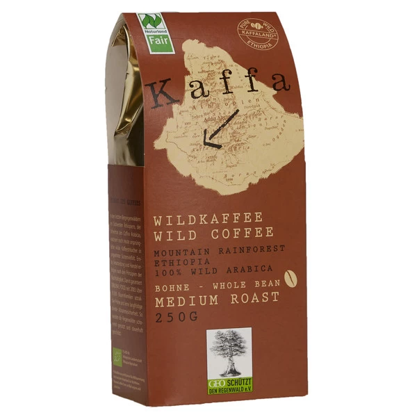 Kaffa WILDKAFFEE MEDIUM GANZE BOHNE 2 Kaffa WILDKAFFEE MEDIUM GANZE BOHNE