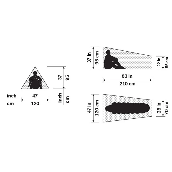 Hilleberg MESH TENT 1 Zeltzubehör SCHWARZ 6 Hilleberg MESH TENT 1 Zeltzubehör SCHWARZ – Bild 4