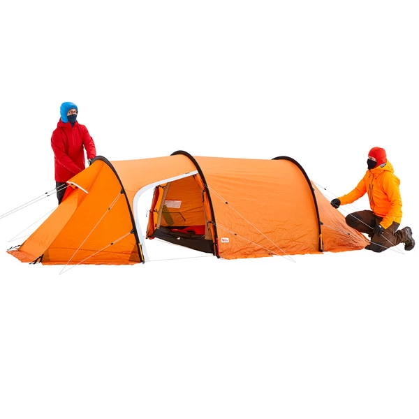 FJÄLLRÄVEN Fjällräven POLAR ENDURANCE 3 Tunnelzelt BURNT ORANGE 5 FJÄLLRÄVEN Fjällräven POLAR ENDURANCE 3 Tunnelzelt BURNT ORANGE – Bild 3