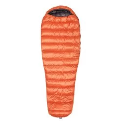 Western Mountaineering FLYLITE Daunenschlafsack ORANGE/GREY