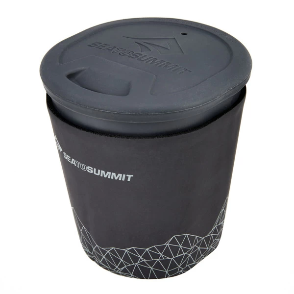 Sea To Summit DELTALIGHT CAMP SET 2.2 (2 MUGS, 2 BOWLS) Geschirrset PACIFIC BLUE / GREY – Bild 4