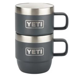 Yeti Coolers ESPRESSO 6OZ MUG 2 PK Thermobecher CHARCOAL -Camping Im Freien 5638102396 j espresso 6oz mug 2 pk yeti coolers 24