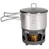 Esbit SPIRITUS-KOCHSET, 1500ML, TOPF AUS EDELSTAHL Spirituskocher EDELSTAHL/GRAU -Camping Im Freien 5638110619 h spiritus kochset 1500ml topf aus edelstahl esbit 24